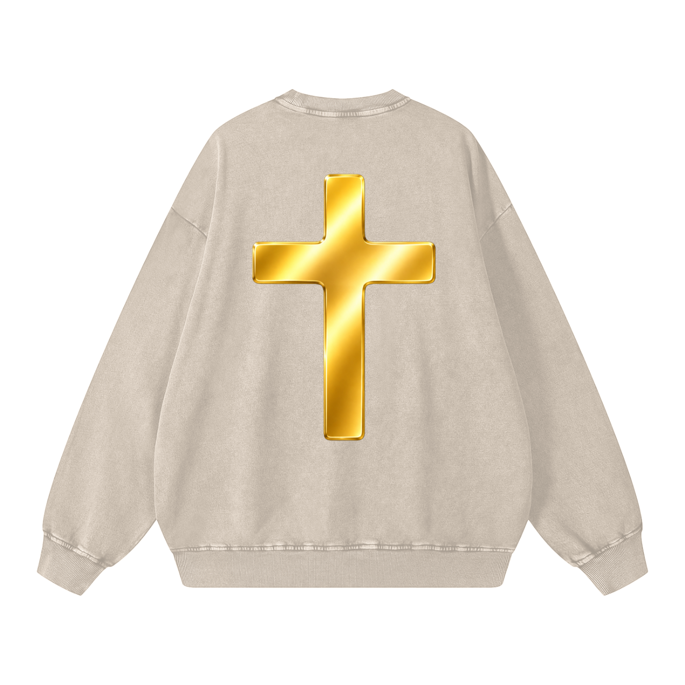 Jubilore "DVA" Snow Washed Oversized Sweatshirt