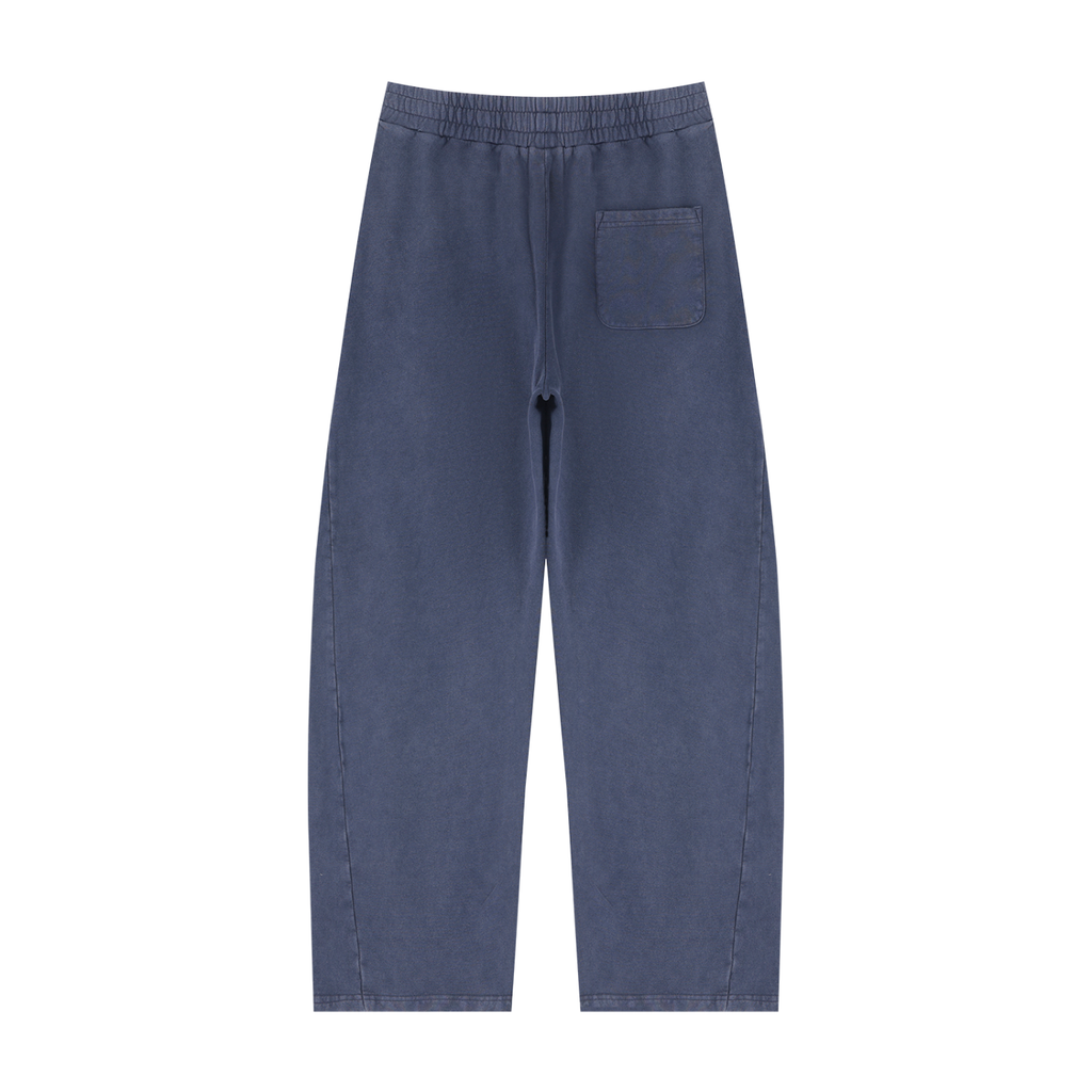 Jubilore Unisex Mineral Wash Barrel Sweatpants