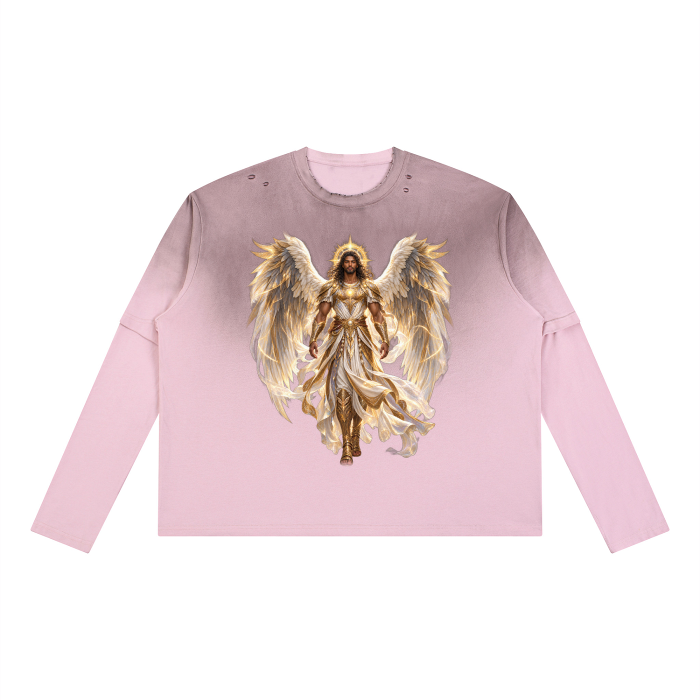 Jubilore "Powers" Unisex Vintage Wash Layered T-Shirt