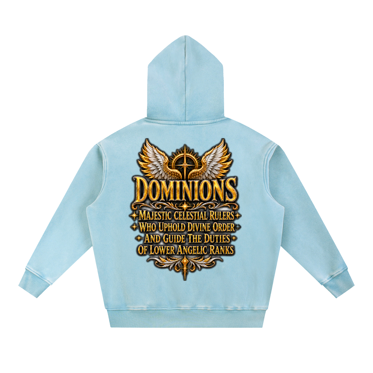 Jubilore "Dominions" Snow Wash Fleece Oversize Hoodie