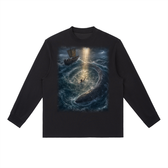 Jubilore "Jonah" Essential Crewneck Long-Sleeve T-Shirt