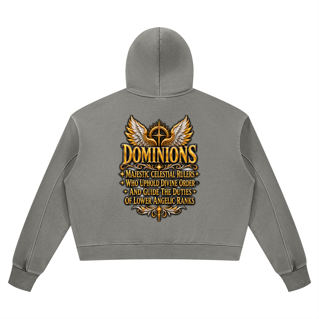 Jubiloré "Dominions" Women’s Vintage Wash Heavyweight Hoodie
