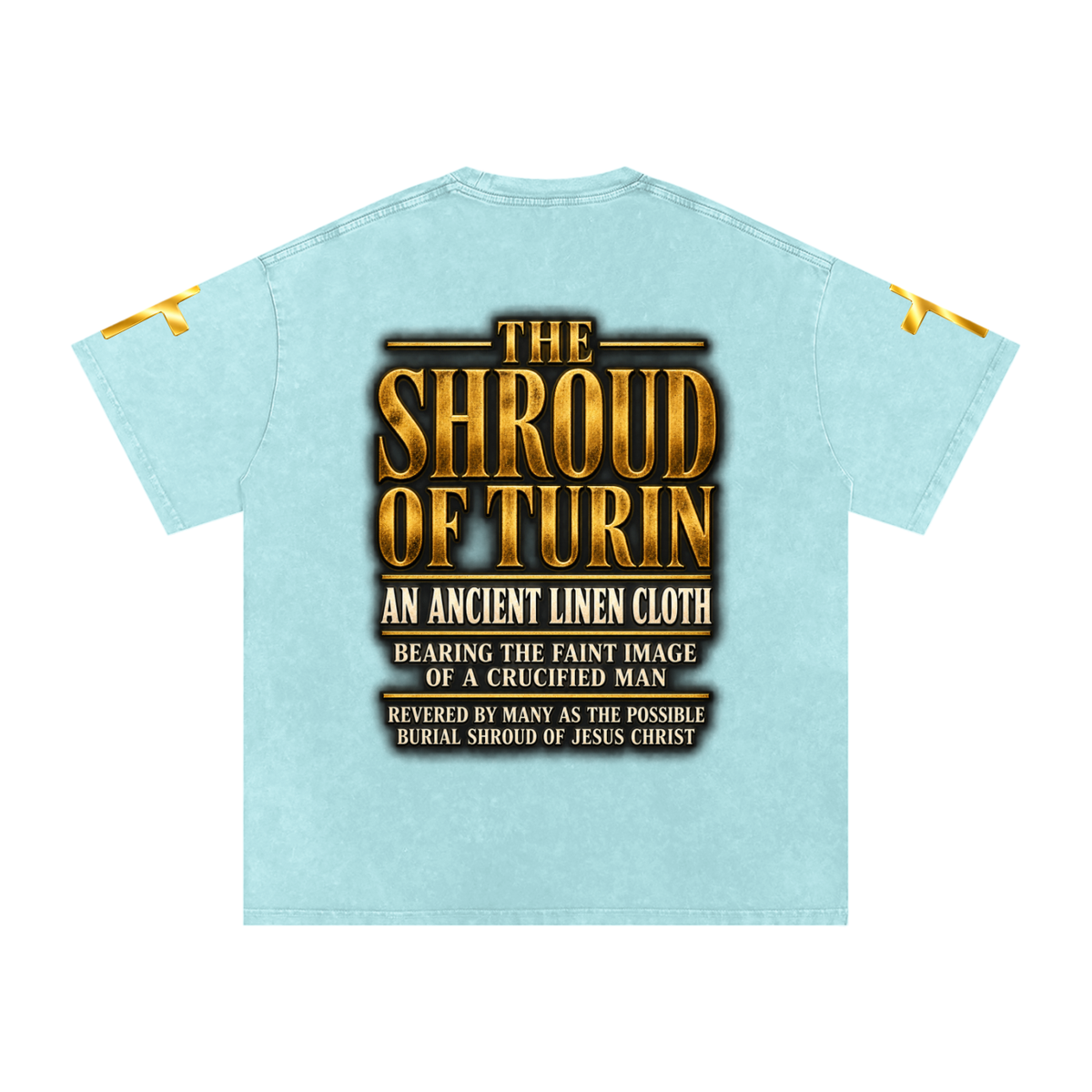 Jubilore "SOT" Snow Washed Oversized Cotton T-Shirt