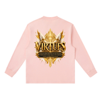 Jubilore "Virtues" Essential Crewneck Long-Sleeve T-Shirt