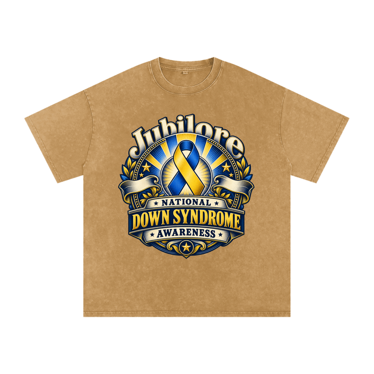 Jubilore "NAE" Snow Washed Oversized Cotton T-Shirt