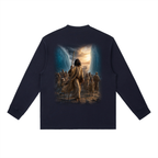 Jubilore “Moses” Essential Crewneck Long-Sleeve T-Shirt