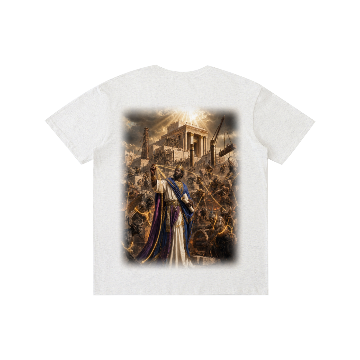 Jubilore "Solomon" Pure Cotton Unisex T-Shirt