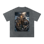 Jubilore "Noah" Snow Washed Oversized Cotton T-Shirt