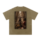 Jubilore “Samson” Snow Washed Oversized Cotton T-Shirt