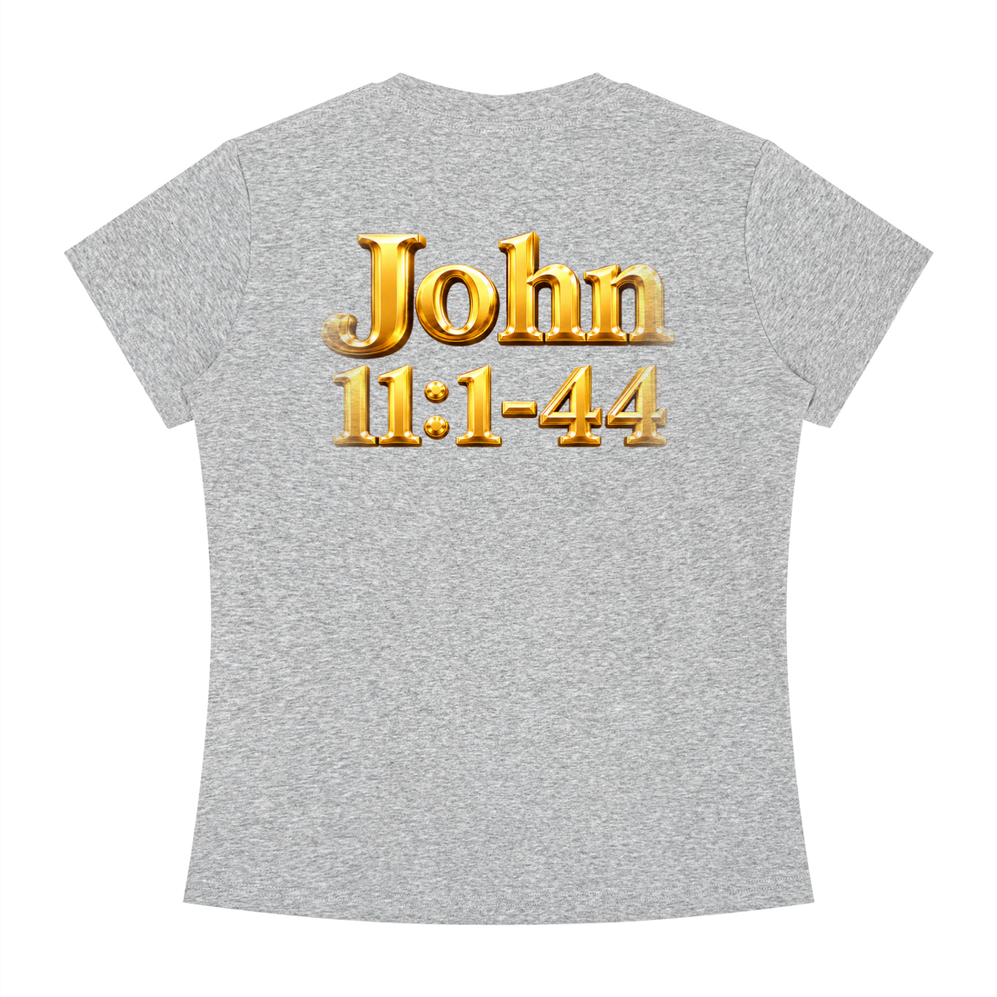 Jubiloré “Jesus Resurrects Lazarus” Women's Slim Fit Crewneck T-Shirt