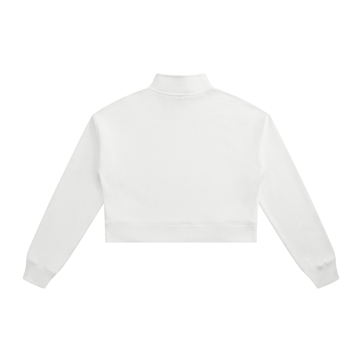 Jubiloré Women's Crop Quarter-Zip Sweatshirt