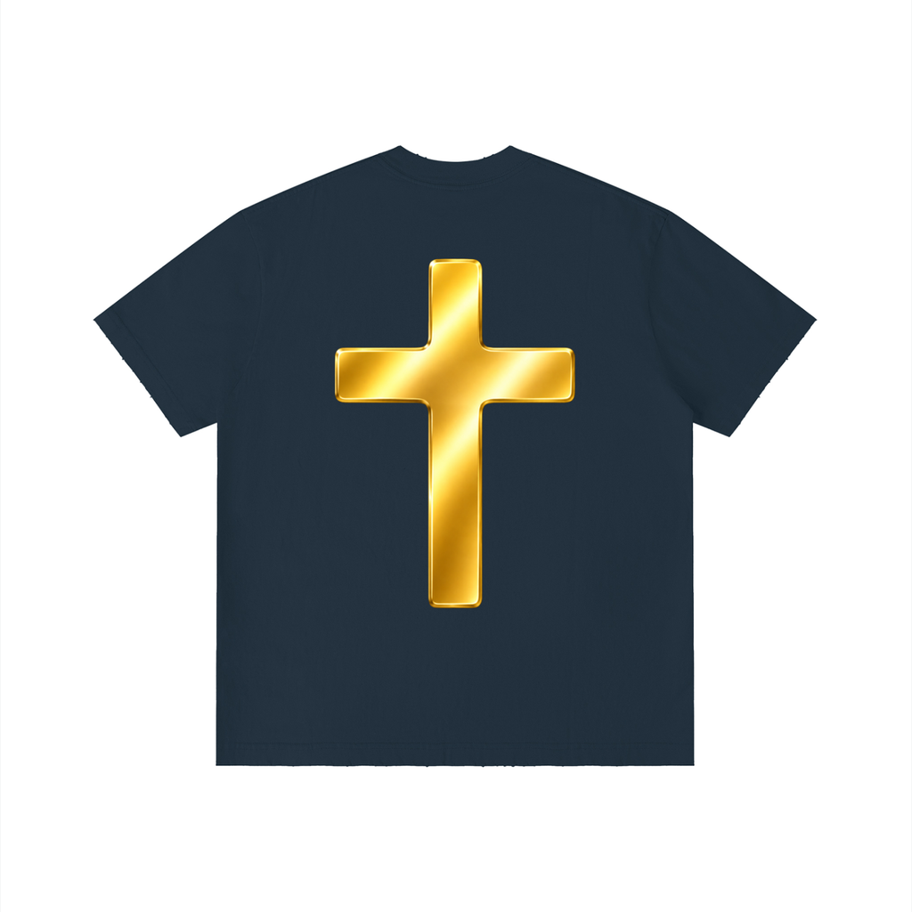 Jubilore "Jesus Is LORD" Unisex Vintage Wash Distressed T-Shirt