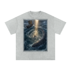 Jubilore "Jonah" Snow Washed Oversized Cotton T-Shirt