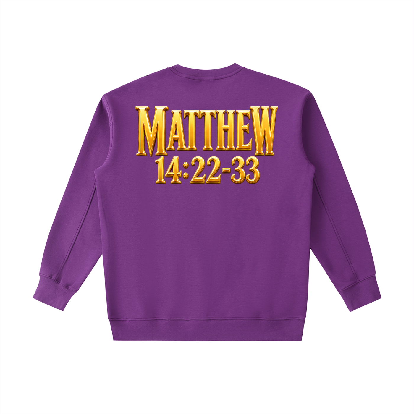 Jubilore "Jesus Walks On Water" Essential Heavyweight Crewneck Sweatshirt