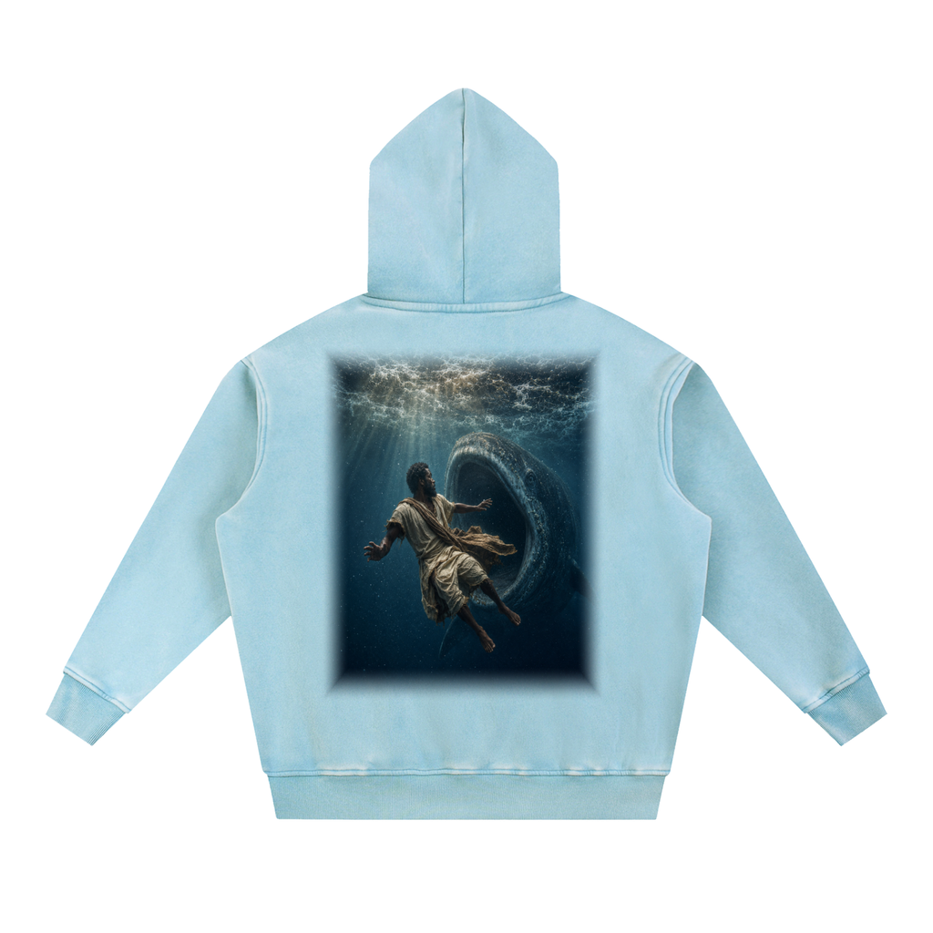 Jubilore "Jonah" Snow Wash Fleece Oversize Hoodie