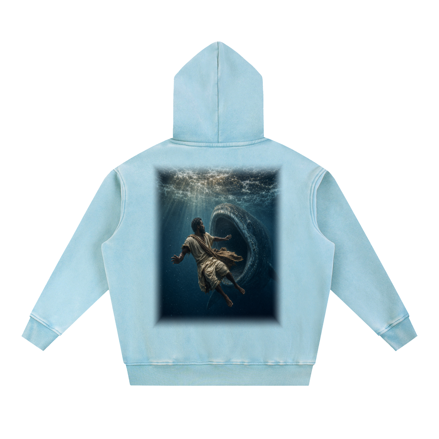 Jubilore "Jonah" Snow Wash Fleece Oversize Hoodie