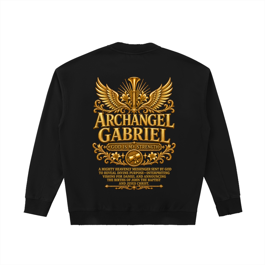 Jubilore "Gabriel" Drop Shoulder Crewneck Sweatshirt