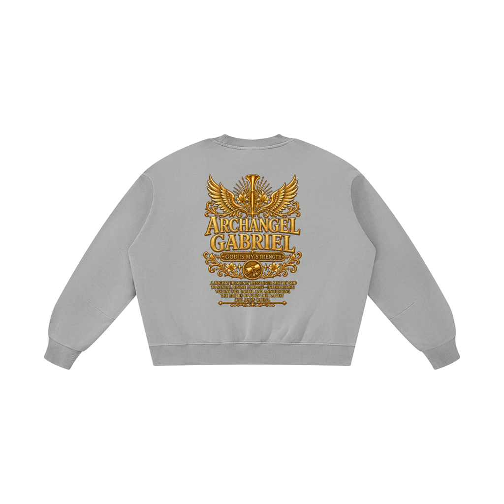 Jubilore "Gabriel" Unisex Boxy Vintage Washed Sweatshirt