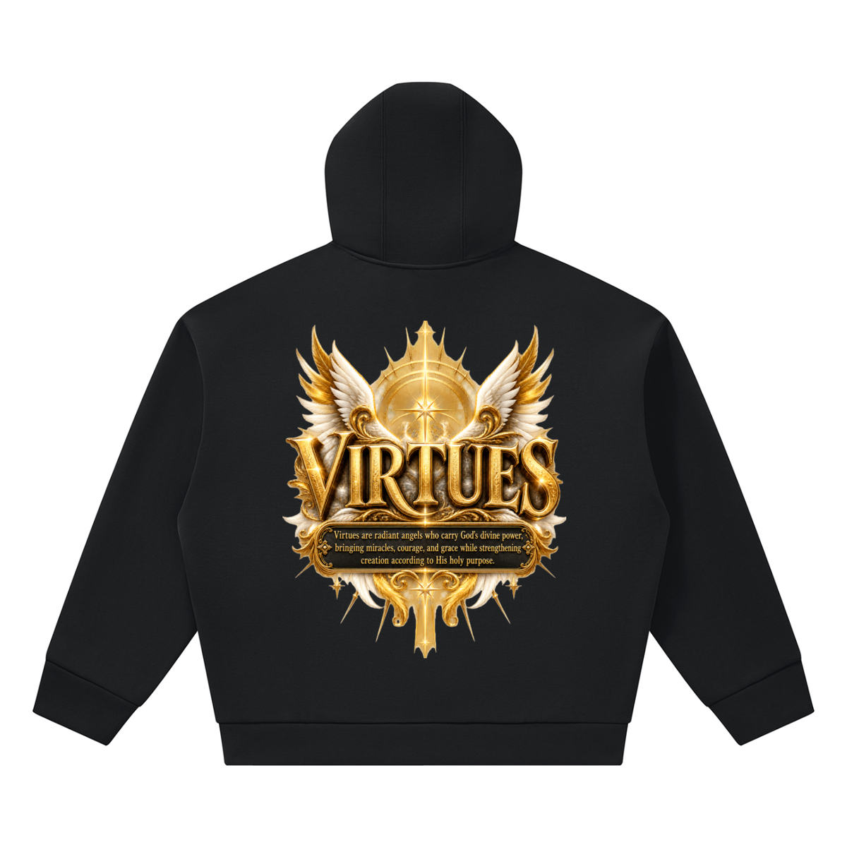 Jubilore "Virtues" Unisex Heavyweight Fleece Boxy Hoodie