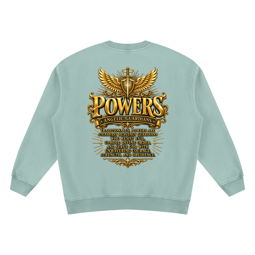 Jubilore "Powers" Unisex Vintage Wash Fleece Sweatshirt