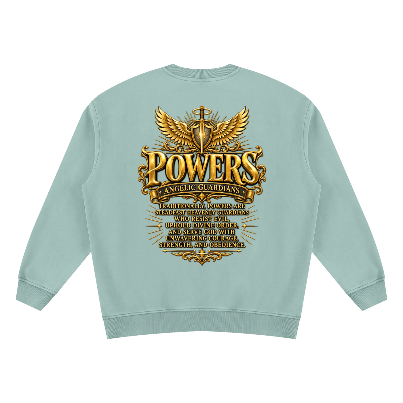 Jubilore "Powers" Unisex Vintage Wash Fleece Sweatshirt