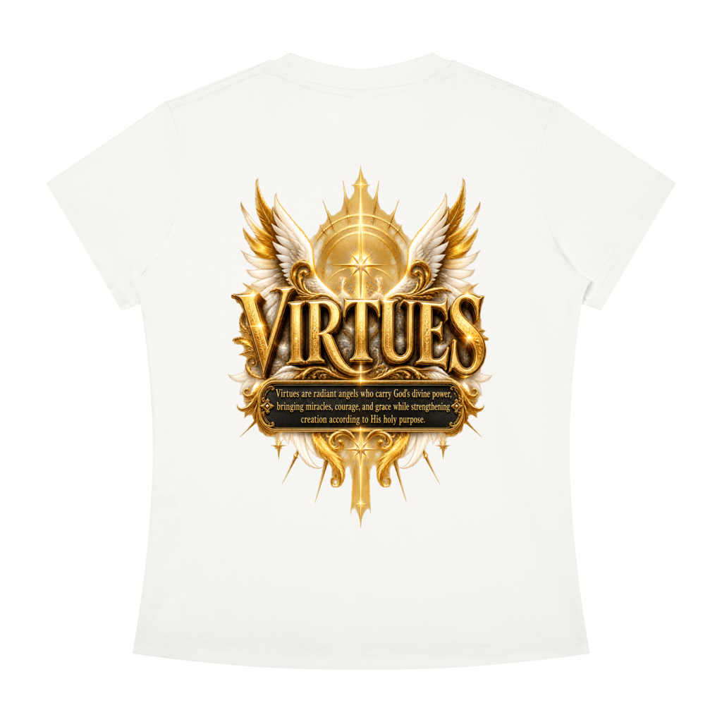 Jubiloré "Virtues" Women's Slim Fit Crewneck T-Shirt