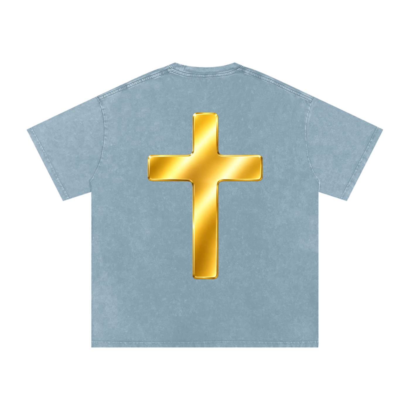 Jubilore "Shroud of Turin" Snow Washed Oversized Cotton T-Shirt