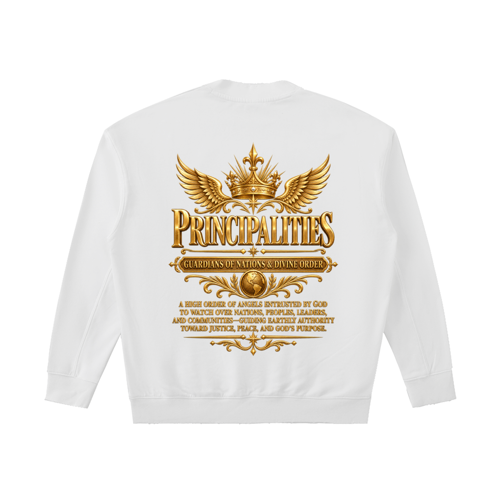 Jubilore "Principalities" Drop Shoulder Crewneck Sweatshirt