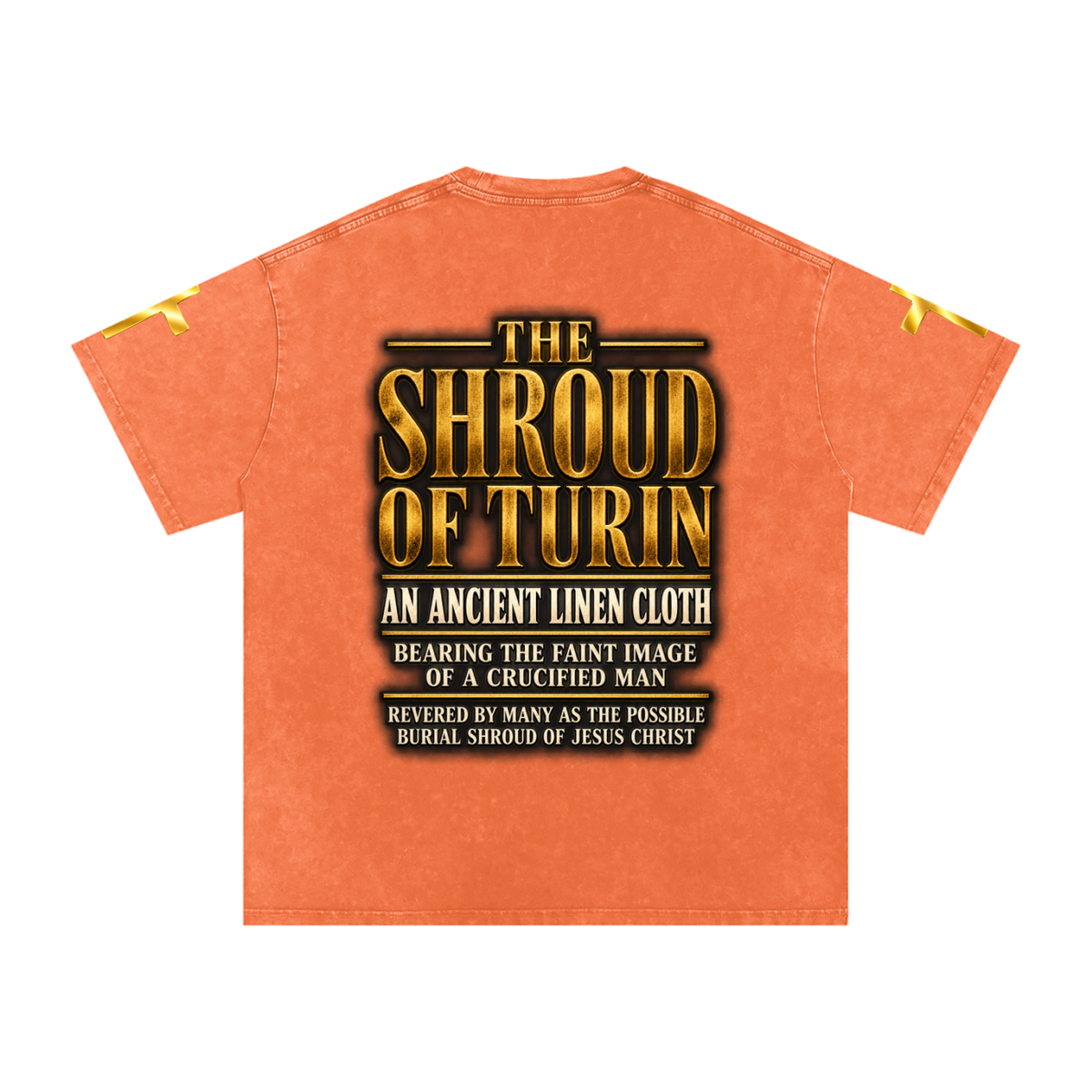 Jubilore "SOT" Snow Washed Oversized Cotton T-Shirt