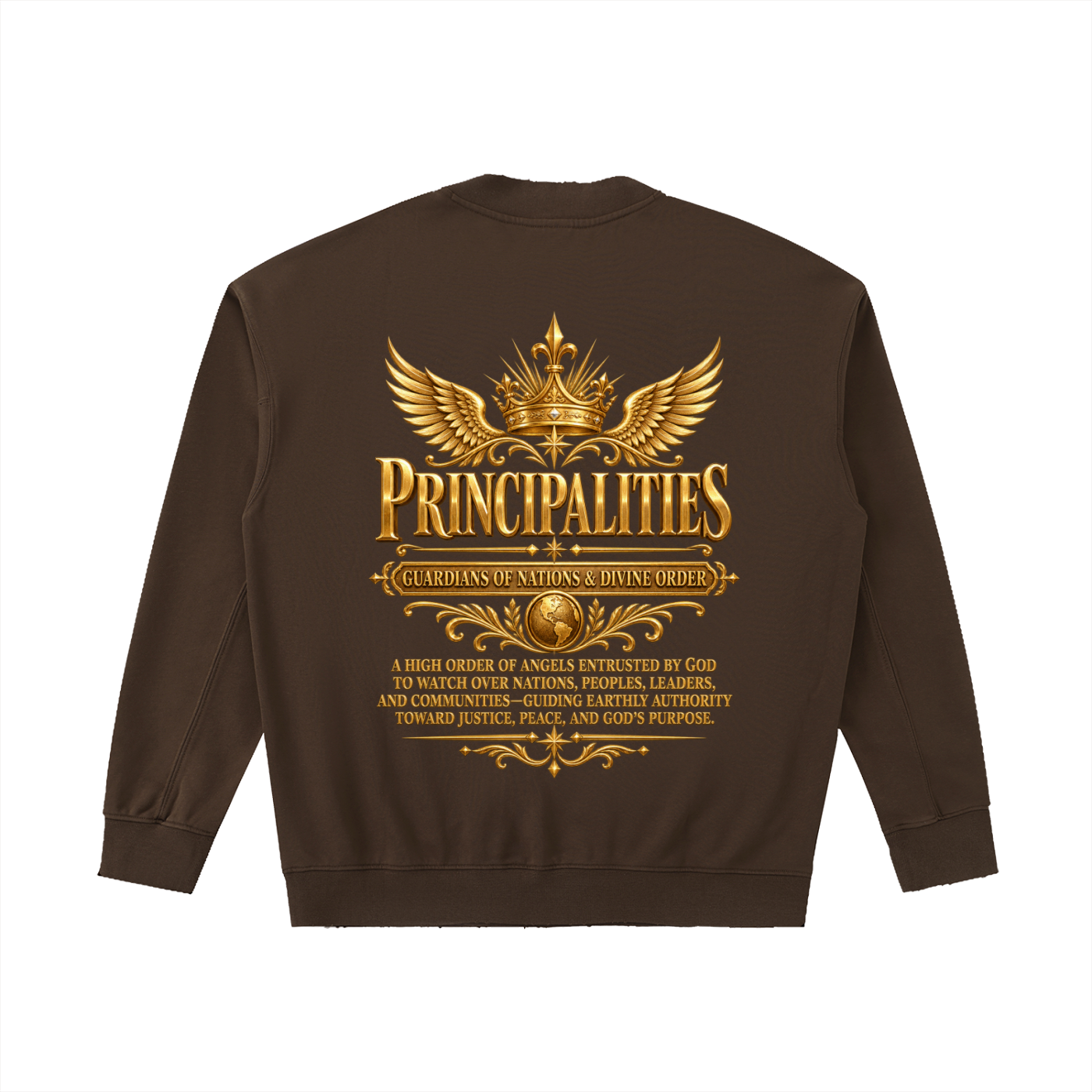Jubilore "Principalities" Drop Shoulder Crewneck Sweatshirt