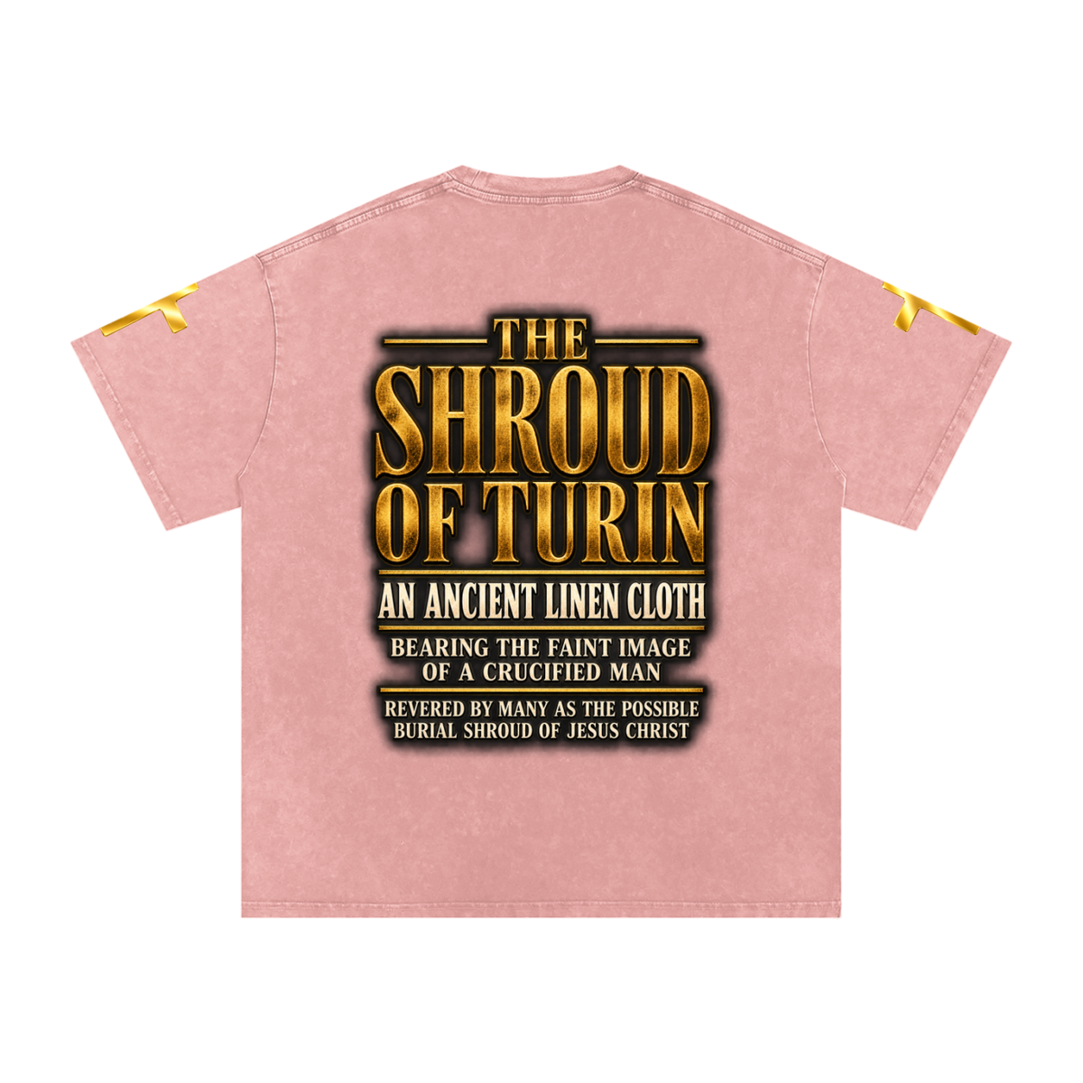 Jubilore "SOT" Snow Washed Oversized Cotton T-Shirt