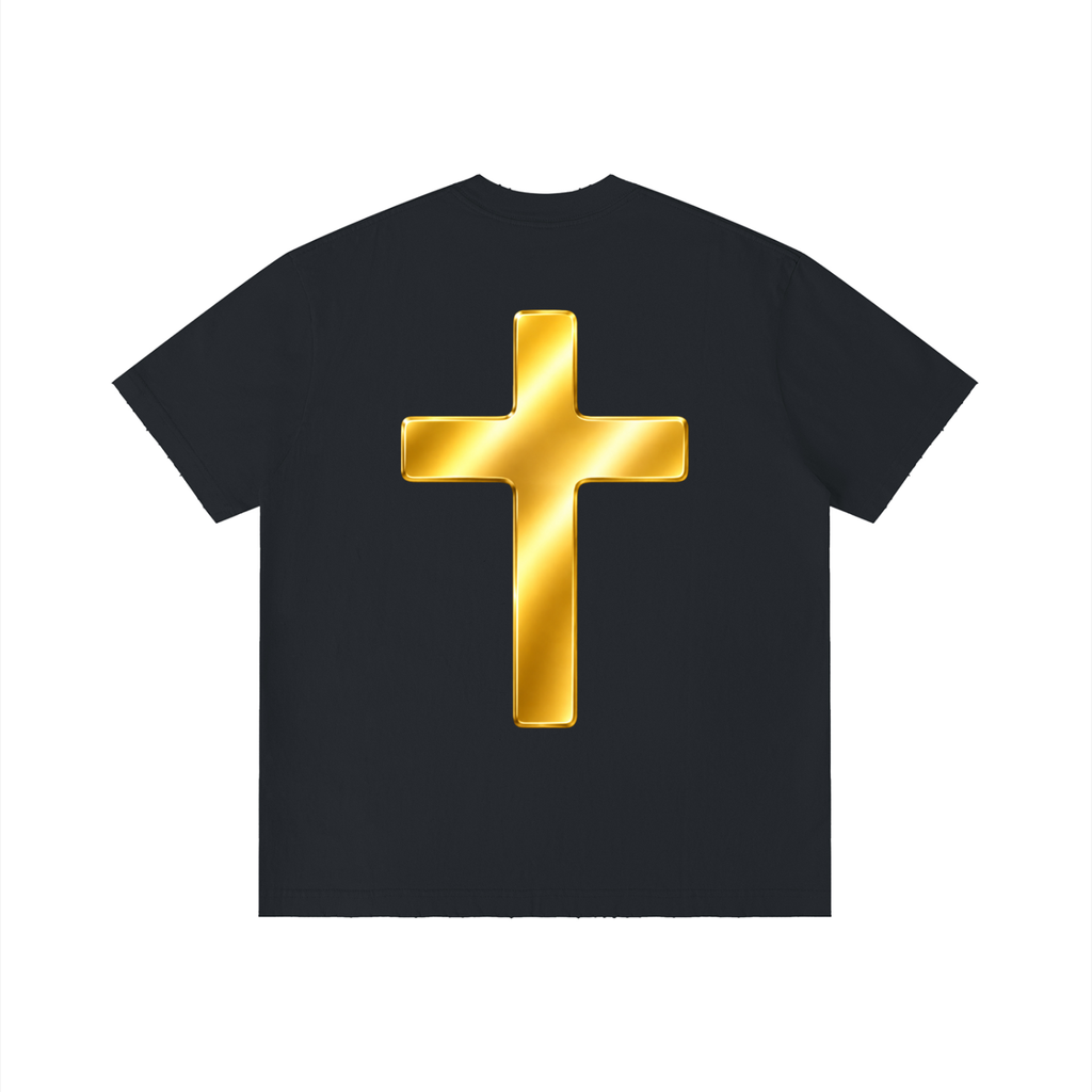 Jubilore "Jesus Is LORD" Unisex Vintage Wash Distressed T-Shirt