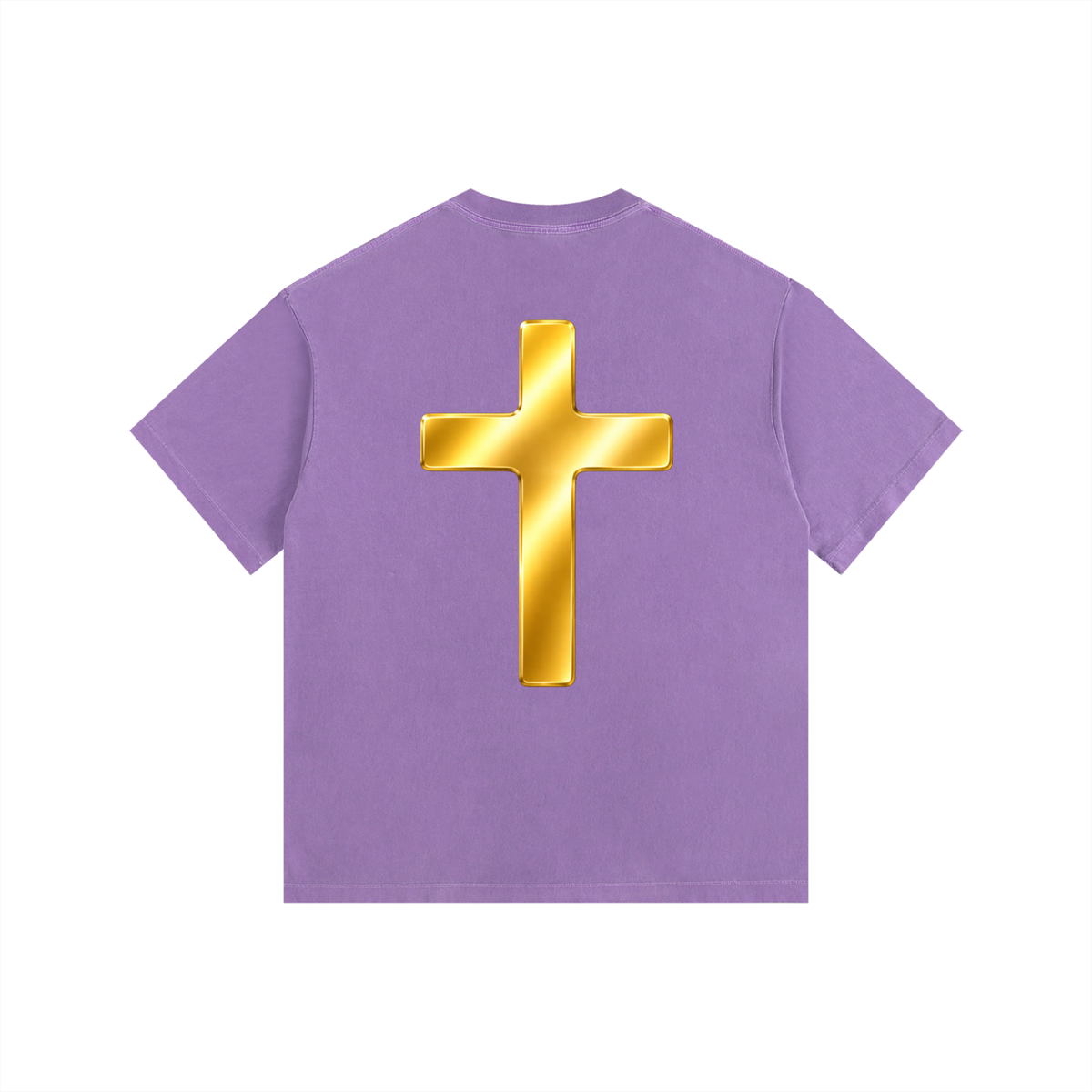 Jubilore "Jesus Is LORD" Vintage Washed Oversized Cotton T-Shirt