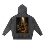 Jubilore "Daniel" Snow Wash Fleece Oversize Hoodie