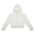 Jubiloré Women's Crop Full Zip Hoodie