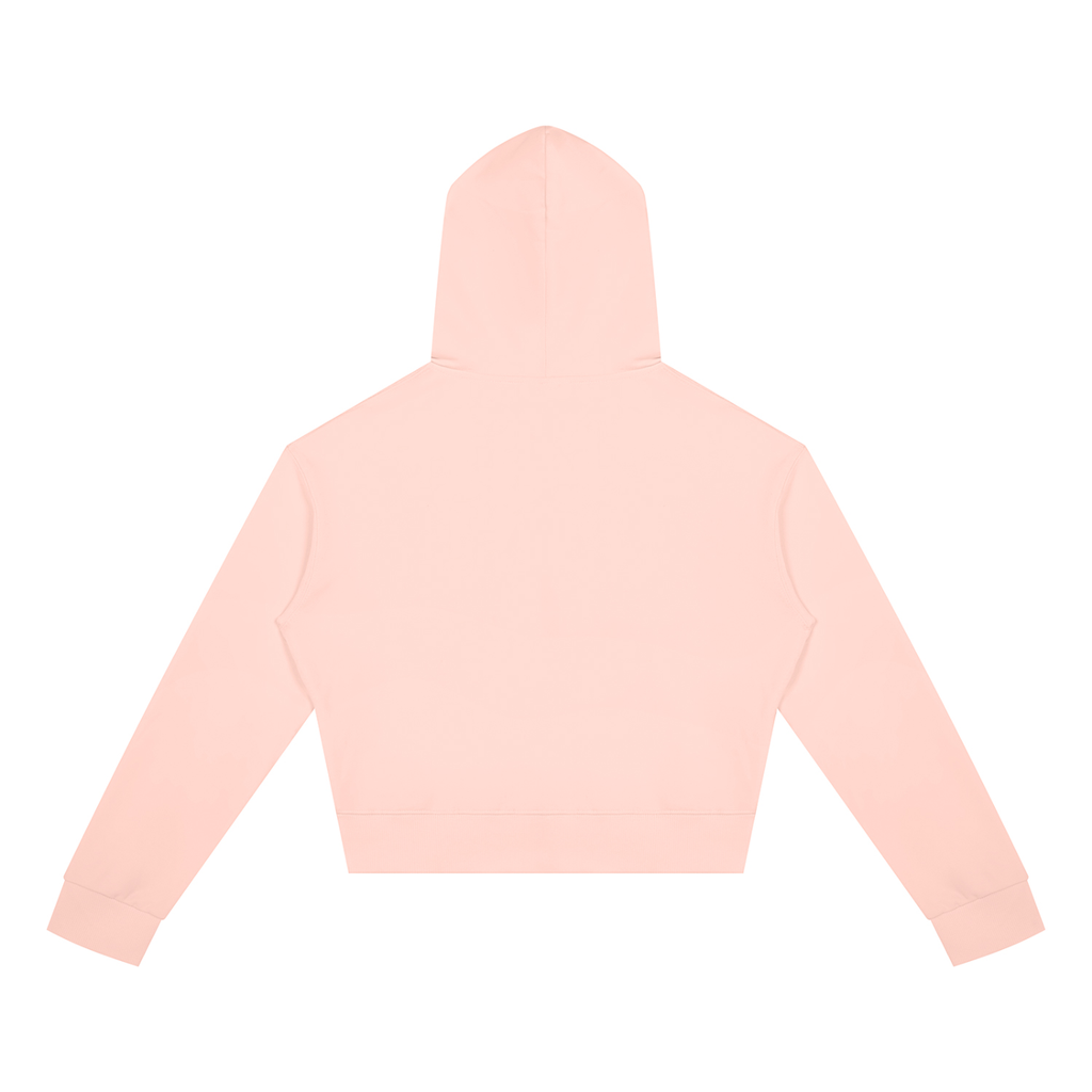 Jubiloré Women's Crop Full Zip Hoodie