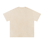 Jubilore "CC" Snow Washed Oversized Cotton T-Shirt