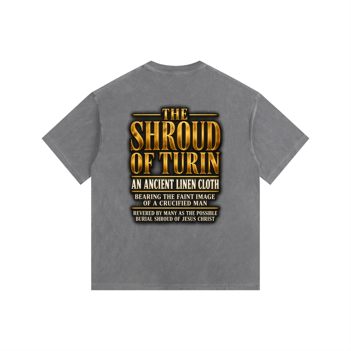 Jubilore "SOT" Vintage Washed Oversized Cotton T-Shirt