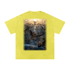 Jubilore "Three Wise Men" Snow Washed Oversized Cotton T-Shirt