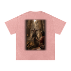 Jubilore “Samson” Snow Washed Oversized Cotton T-Shirt