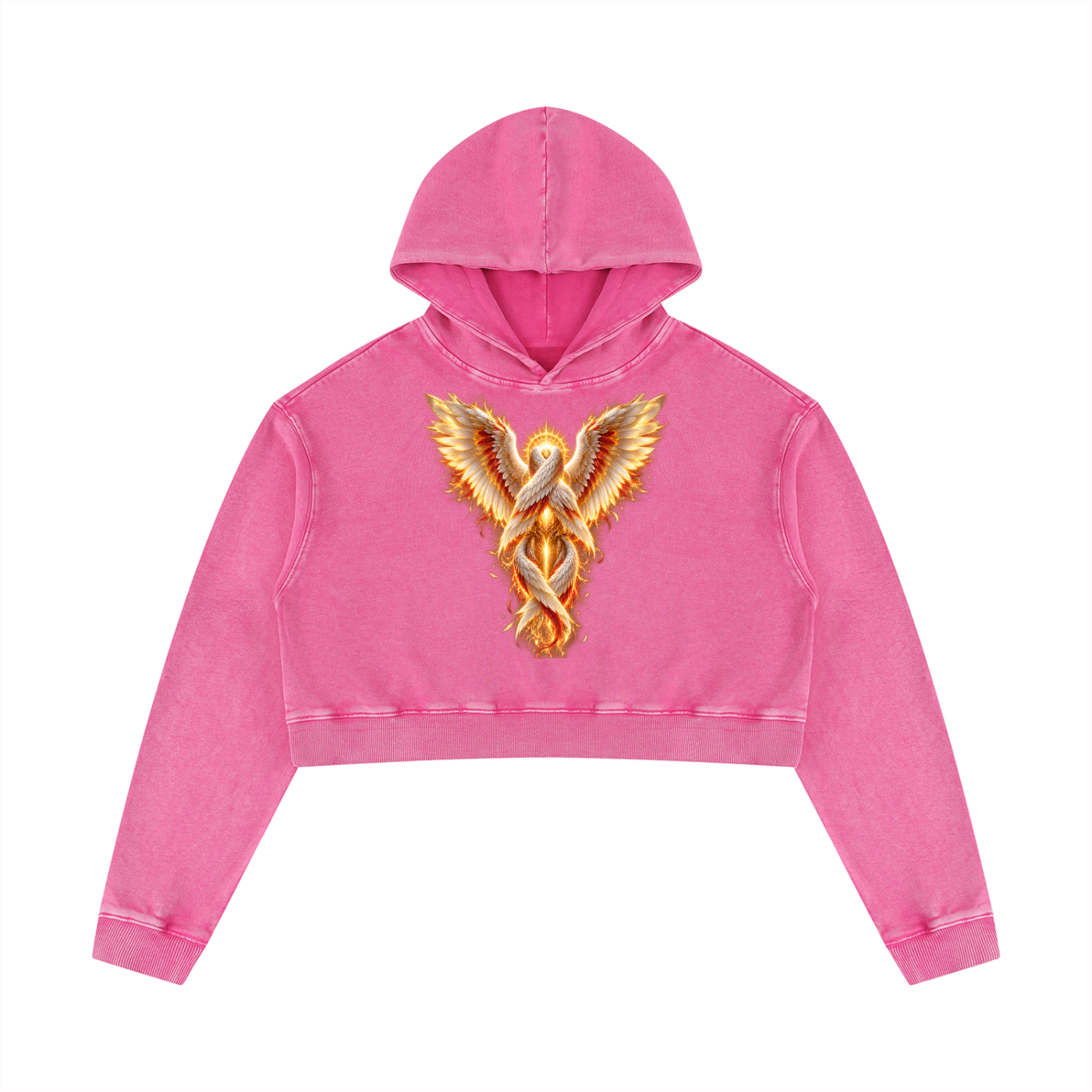 Jubilore Seraphim Women’s Mineral Washed Crop Hoodie