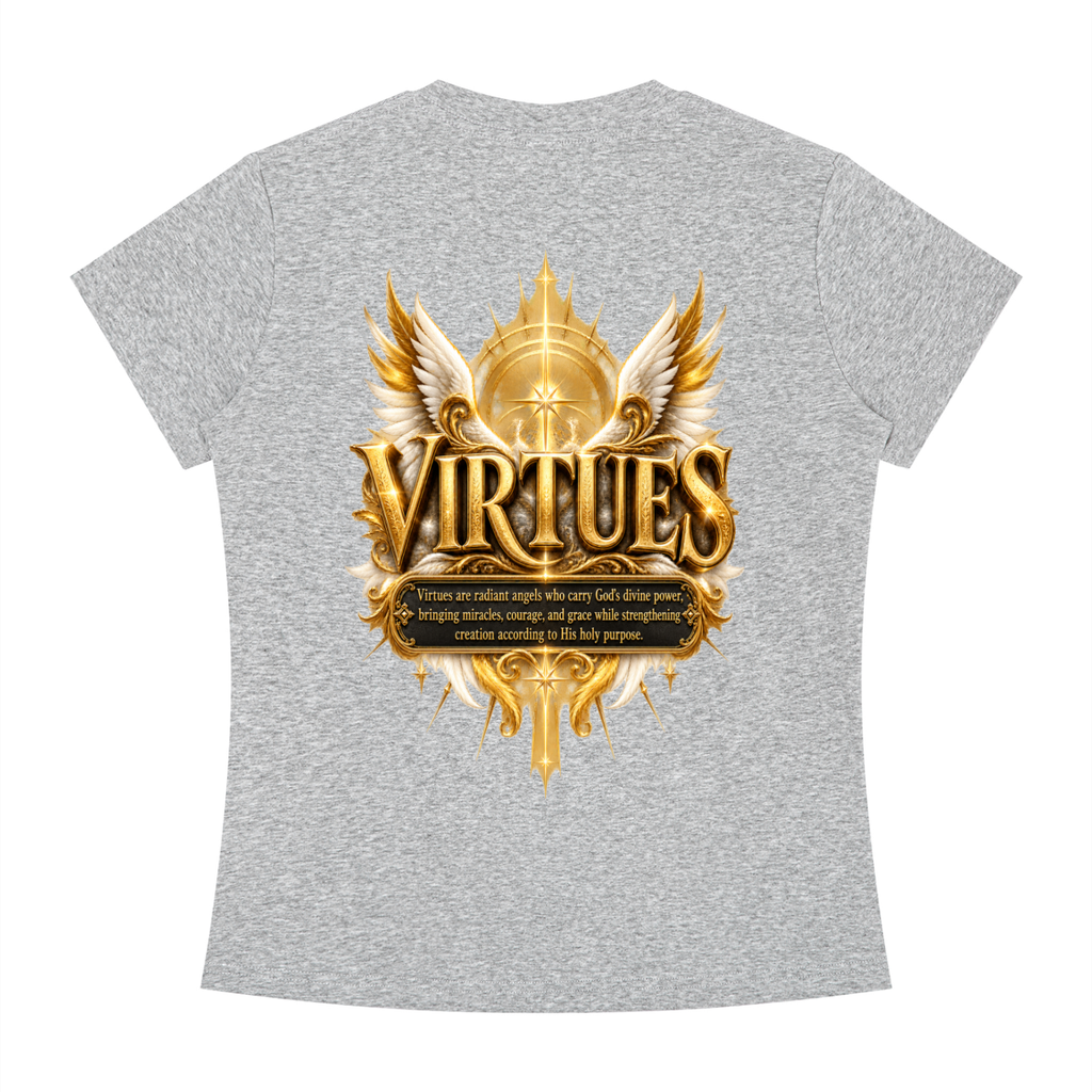 Jubiloré "Virtues" Women's Slim Fit Crewneck T-Shirt