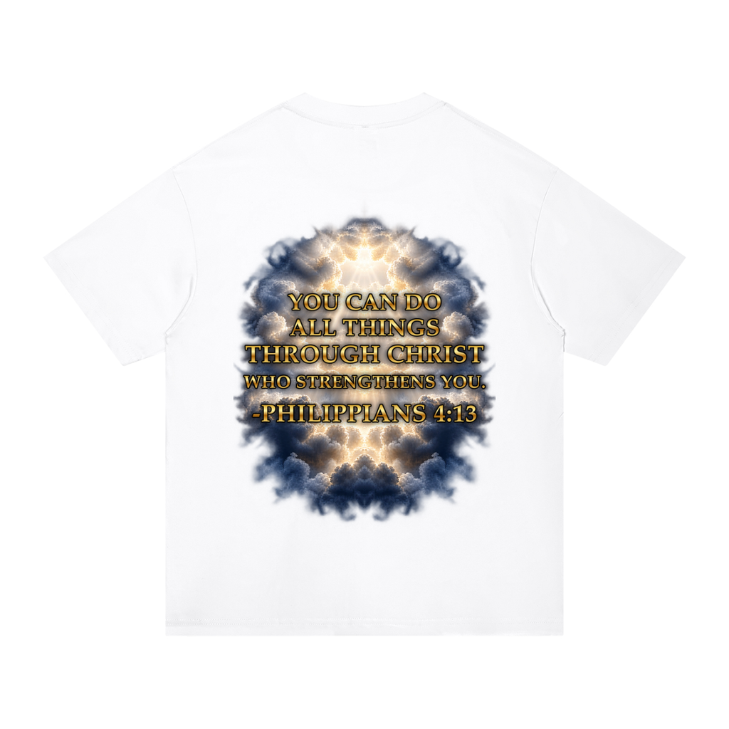 Jubilore "Christ Saves" Unisex Regular Fit Cotton T-Shirt