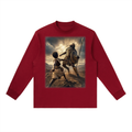 Jubilore "David" Essential Crewneck Long-Sleeve T-Shirt