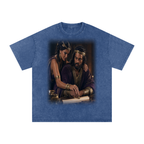 Jubilore “Jezebel” Snow Washed Oversized Cotton T-Shirt