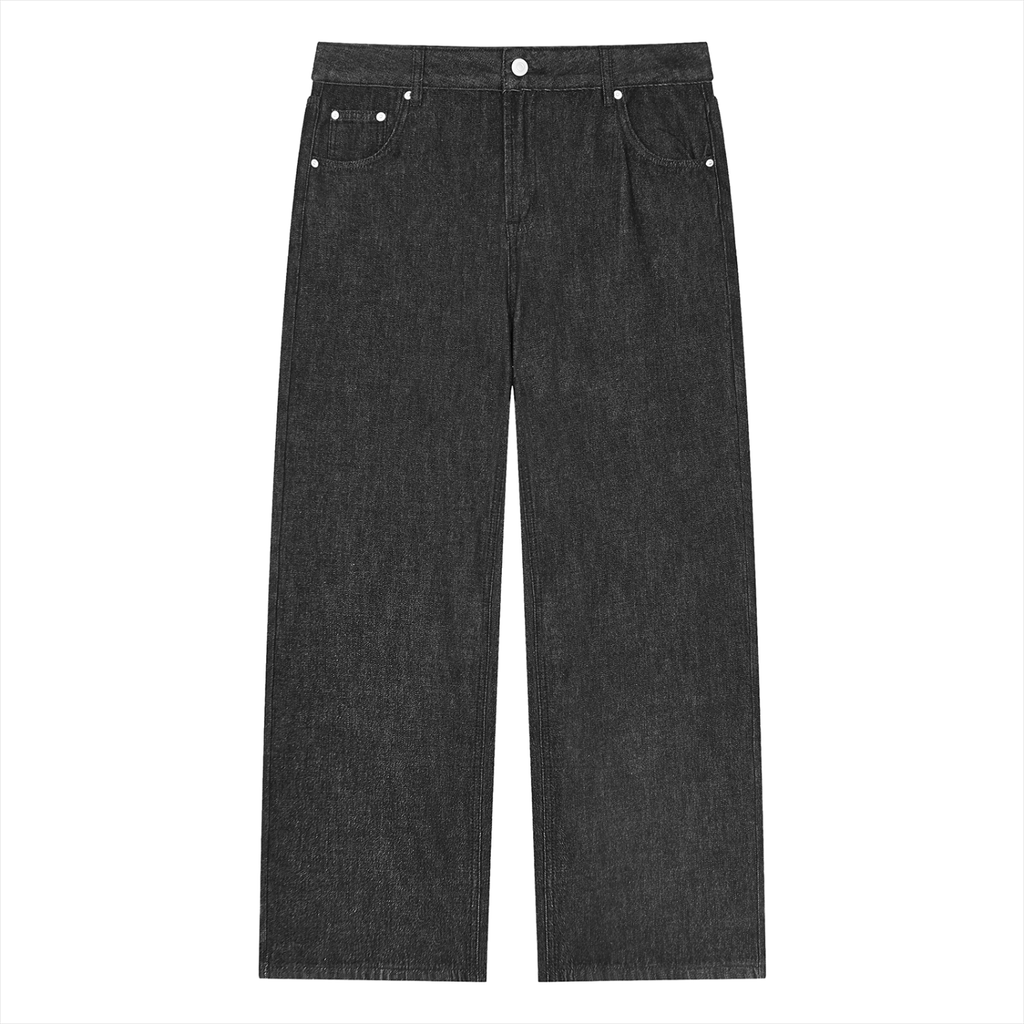 Jubilore Unisex Vintage Wash Straight Leg Jeans