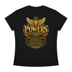 Jubiloré "Powers" Women's Slim Fit Crewneck T-Shirt