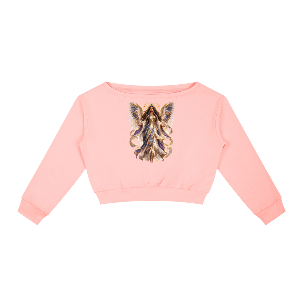 Jubiloré "Principalities" Women's Off-Shoulder Sweatshirt