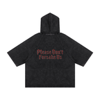 Jubilore Darkhorse Snow Washed Hooded Boxy T-Shirt