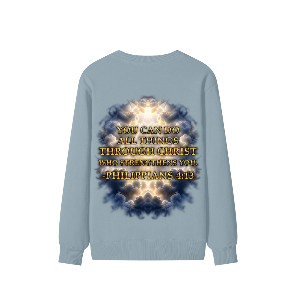 Jubilore "Christ Saves" Classic Unisex Cotton Sweatshirt